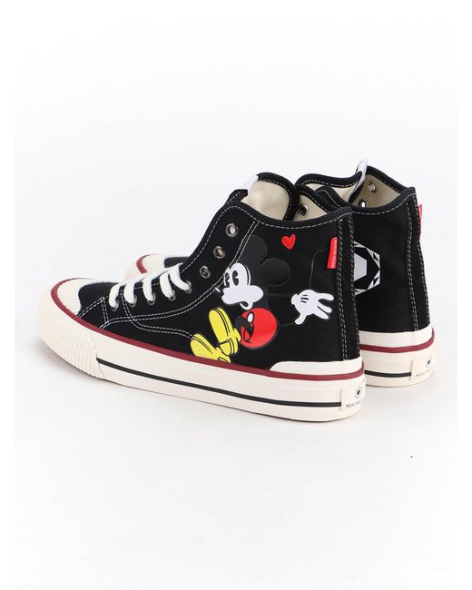MOA Black X Disney Mickey Mouse Sneakers for men