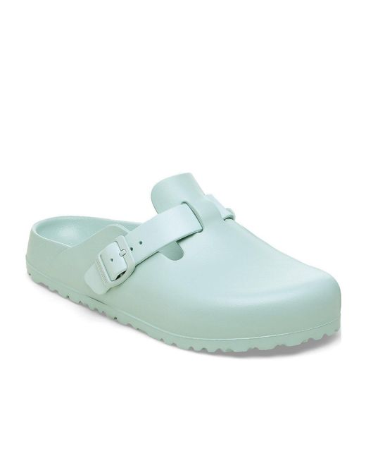 Birkenstock Green Matte Rubber Slip-On Clogs