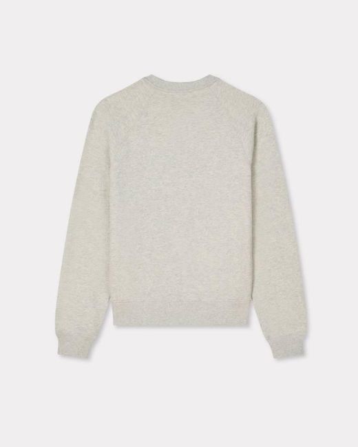 KENZO White Wild Tiger' Embroidered Sweatshirt
