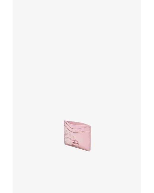 Ganni Pink Bou Card Holder