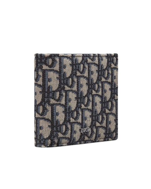 Dior Black Compact Wallet for men