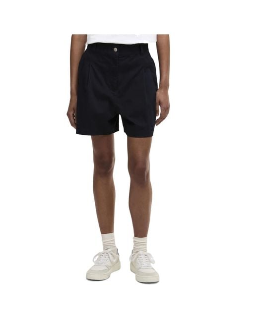 Barbour Blue Fern Pleated Shorts