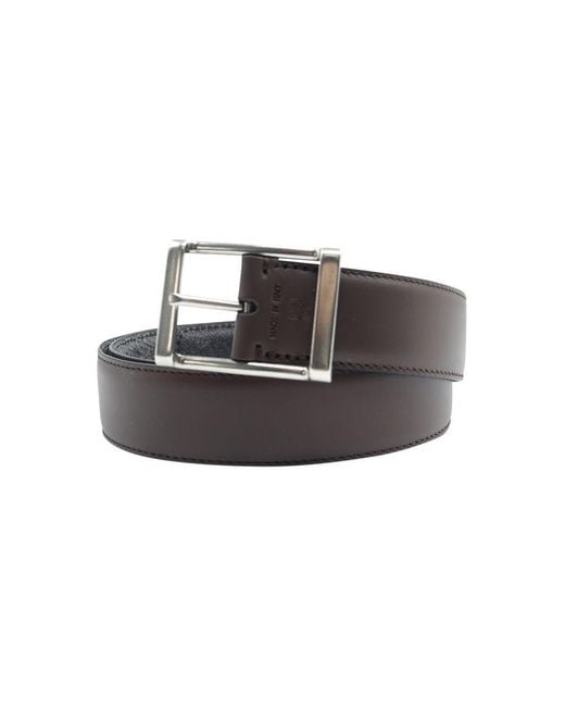 Etro White Paisley Jacquard Reversible Buckle Belt for men
