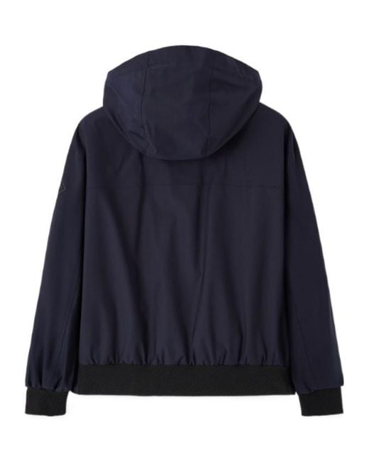 Loro Piana Blue Noreen Bomber Jacket for men