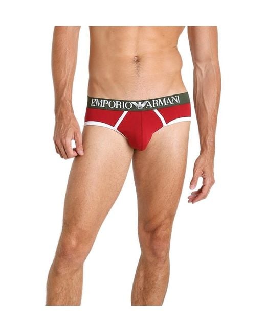 Emporio Armani Pink Logo Underwear for men