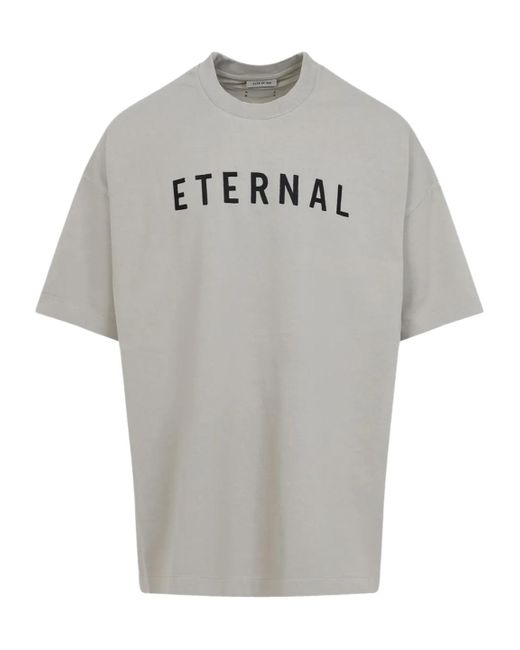 Fear Of God Gray T-Shirts And Polos for men