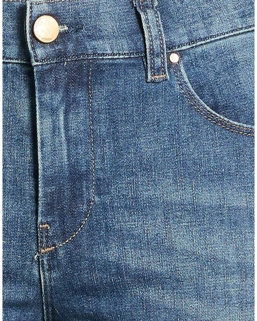 DIESEL Blue Mid-Rise Tapered Jeans