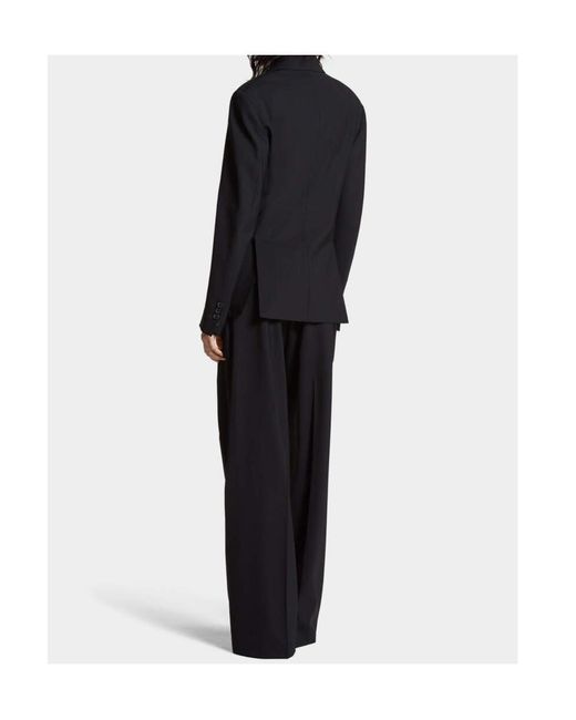 DSquared² Blue Single-Breasted Blazer