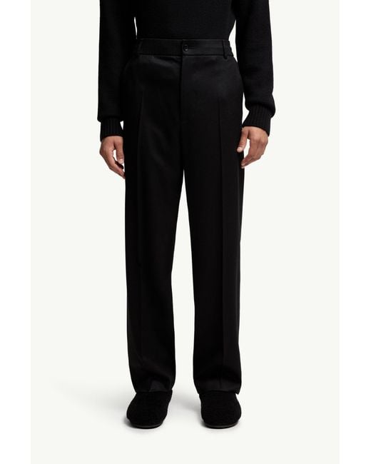 Moncler Black Tailored Pants for men