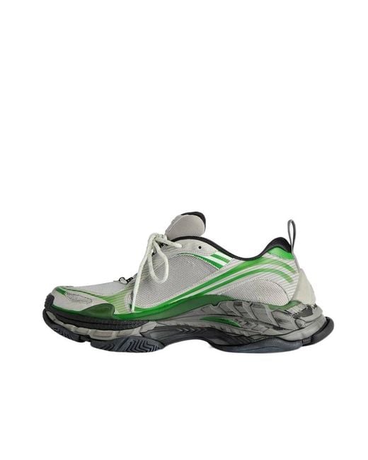 Balenciaga Green Triple S.2 Sneakers for men