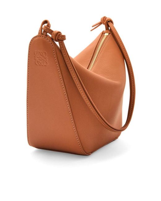 Loewe White Hammock Mini Hobo Bag