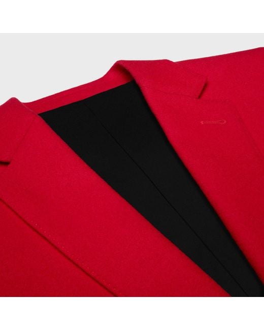 Céline Red Classic Jacket for men