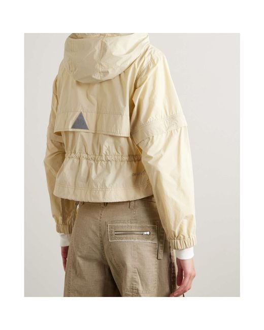 Moncler Metallic Long-Sleeved Casual Jacket