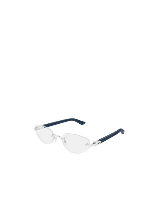 Cartier White Geometric Flat Mirror