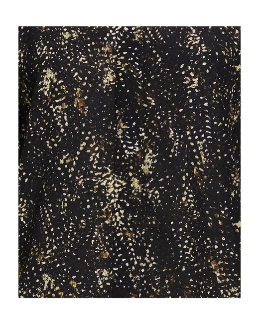 Isabel Marant Black Chiffon Shirt