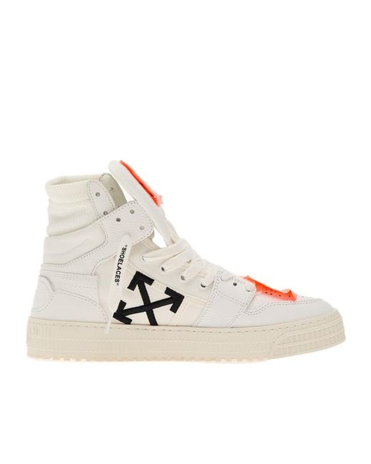 Off-White c/o Virgil Abloh Natural 3.0 Off Court Lace-Up Sneakers for men
