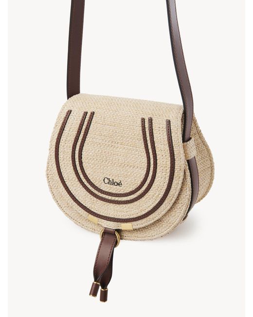 Chloé Natural Small Marcie Cross Body Bag