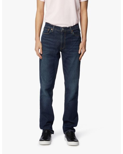 Levi's Blue 511 Logo Patch Slim-Fit Jeans for men