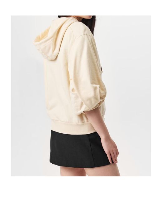 Moncler Natural Hooded Casual Jacket