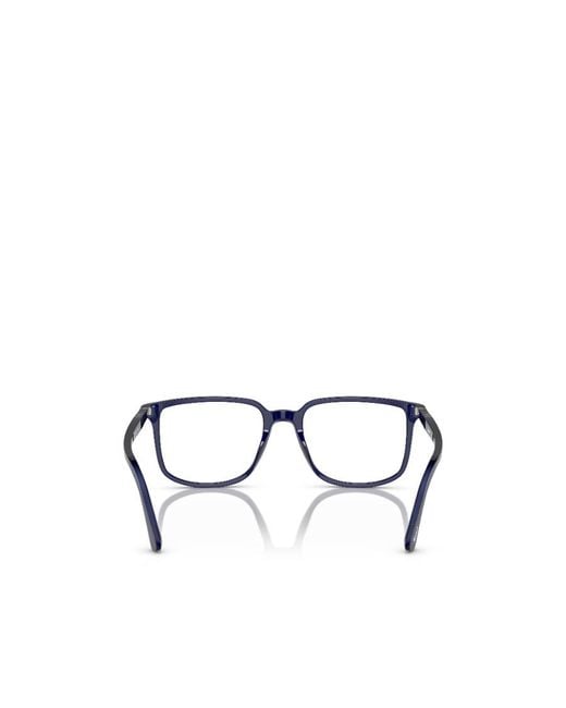 Persol White Square-Frame Glasses for men
