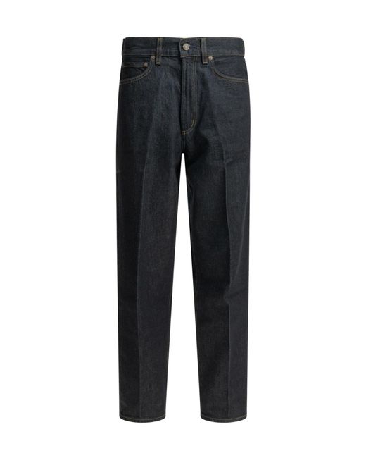 Agolde Black Tapered Jeans