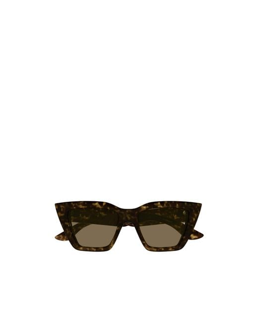 McQueen Multicolor Eyewear Cat-Eye Frame Sunglasses