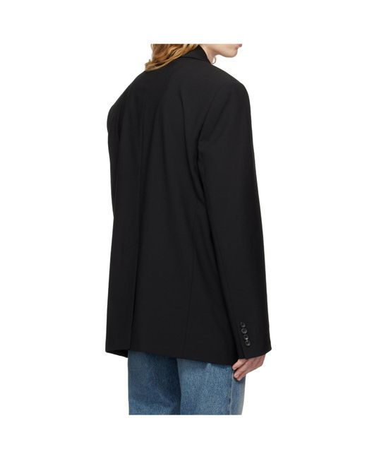 Y. Project Black Single-Breasted Blazer for men