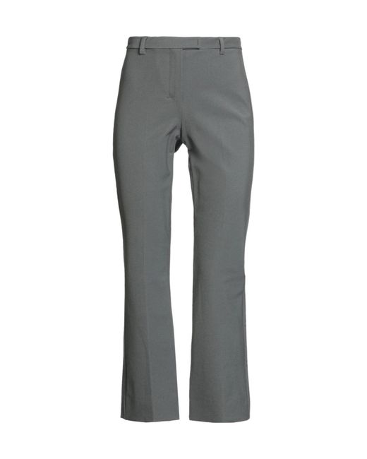 Max Mara Gray Slim-Fit Bootcut Pants