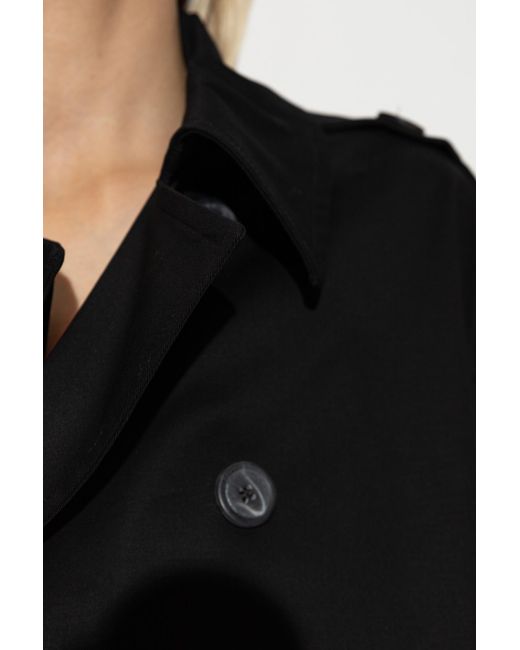 By Malene Birger Black Double-Breasted Jacket