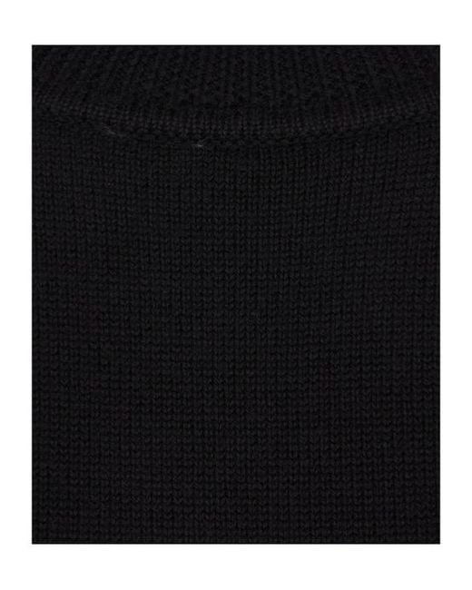 Vivienne Westwood Black Orb-Intarsia Wool Sweater