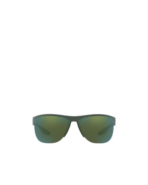 Prada Green Logo Sunglasses for men
