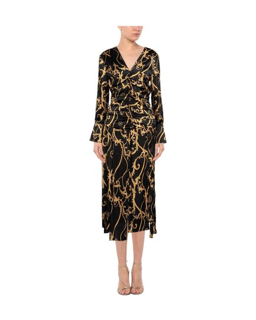 Ganni Black Midi Dresses