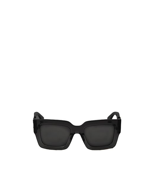 Off-White c/o Virgil Abloh Black Rectangular Sunglasses for men