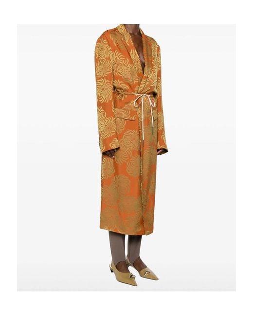 Dries Van Noten Orange Long-Sleeved Windbreaker