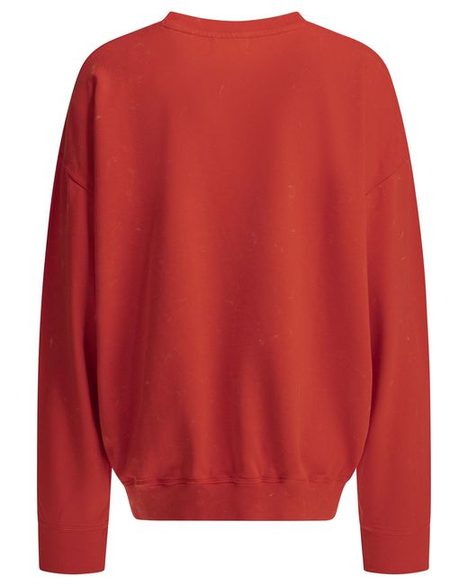 Ganni Red Cherries Graphic Sweatshirt