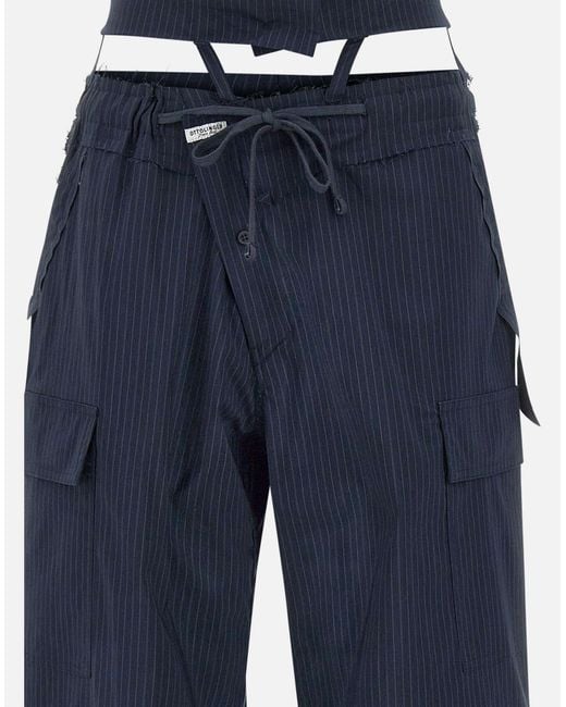 OTTOLINGER Blue Work Casual Pants