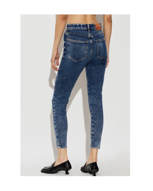 DIESEL Blue 1984 Slandy High Skinny Jeans