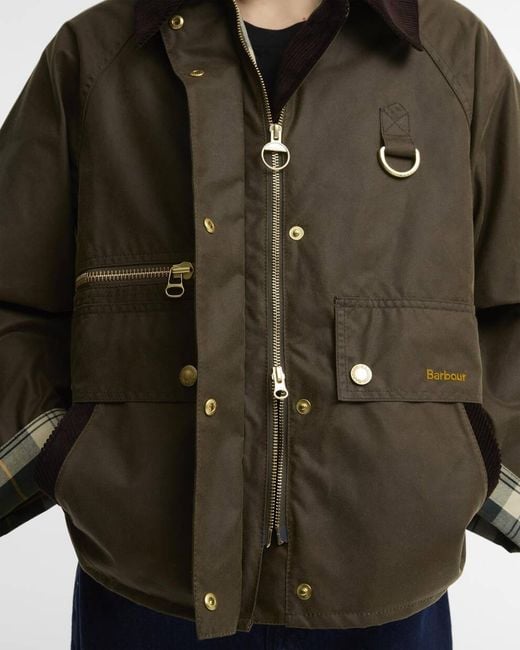 Barbour Brown Waxed Cotton Jacket