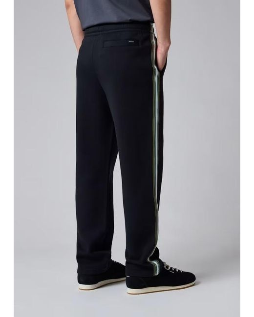 Paul Smith Black Ps Paul Smith Side Stripe Wide-Leg Pants for men