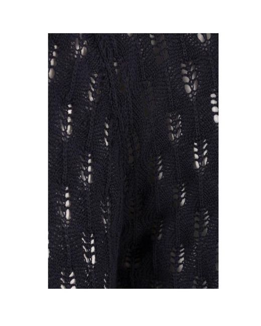 NAMACHEKO Blue Round Neck Sweater for men