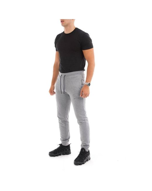 Paul & Shark Gray Strap-Up Sweatpants for men