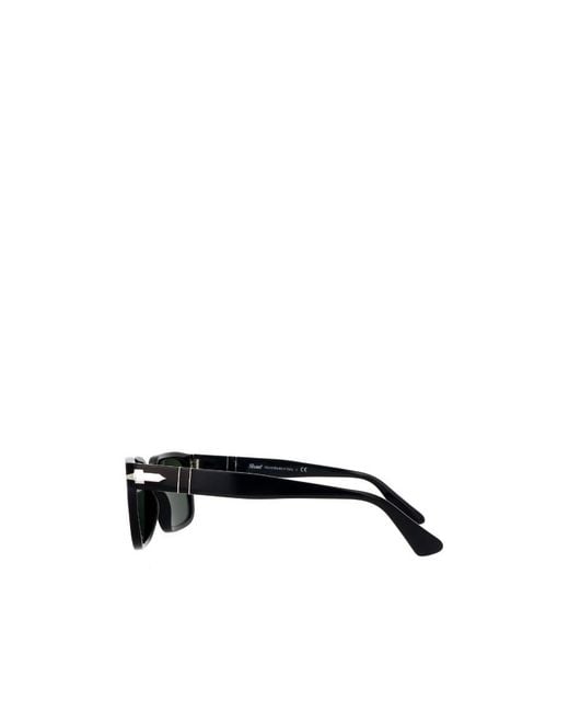 Persol Green Rectangle Frame Sunglasses for men