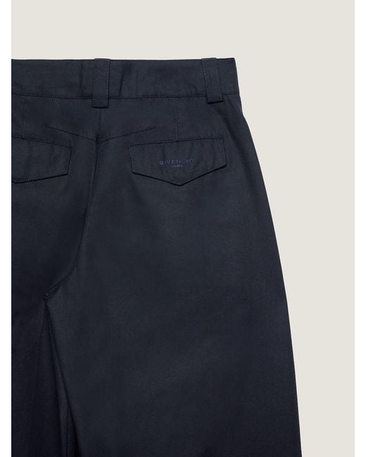 Givenchy Blue Cocoon Pants