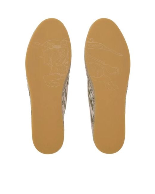 Burberry Natural Check Mews Espadrilles