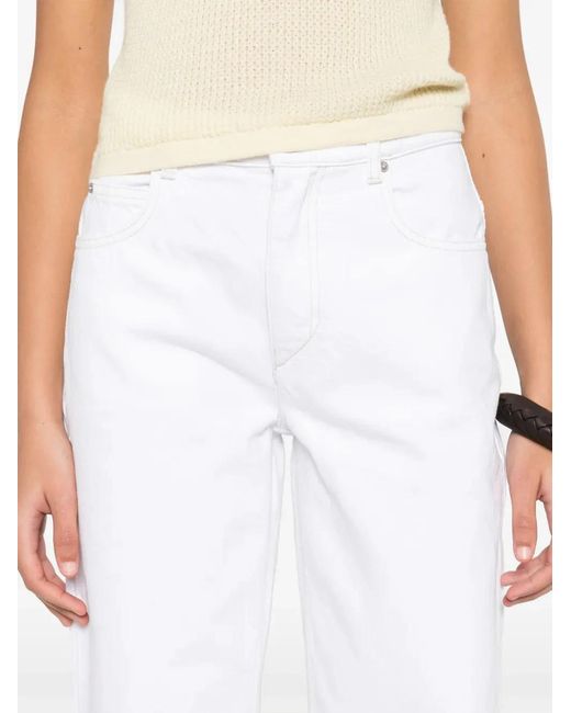 Isabel Marant White Drmie Pants