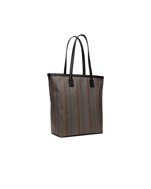 Paul Smith Multicolor Double Handle Tote Bag for men