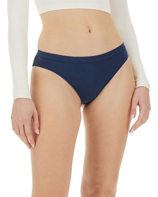 Jil Sander Blue Stretch Bikini Briefs
