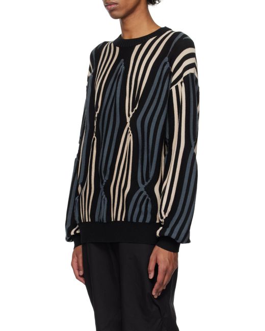 Kiko Kostadinov Black Solix Sweater for men