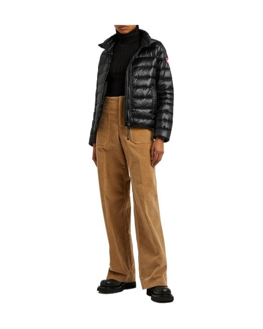 Canada Goose Black Cypress Quilted Shell Jacket