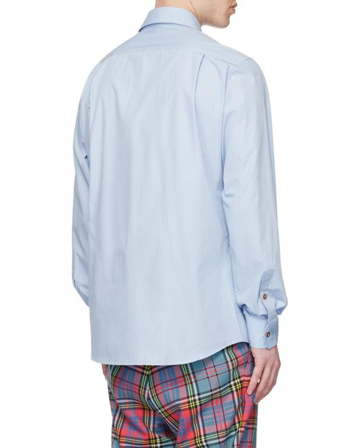 Vivienne Westwood Shirt in Blue for Men | Lyst UK